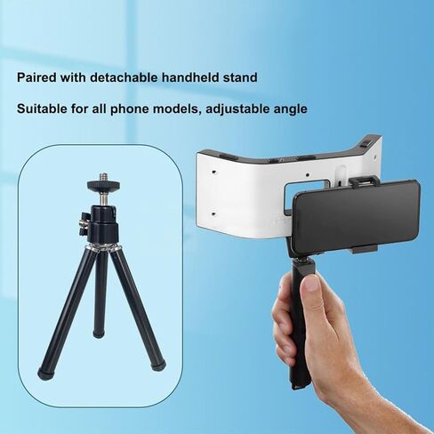 ضوء التصوير الفوتوغرافي للأسنان المحمول، ضوء ملء التصوير الفوتوغرافي للأسنان مع حامل ثلاثي القوائم ومشبك الهاتف المحمول، تصميم الإضاءة المحيطية ثلاثية الأبعاد ونطاق درجة حرارة اللون 3800K-6200K لعلاج طبيب الأسنان in Kuwait