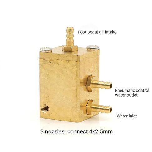 Dental Square Water Air Valve Water Connectors for Dental Chair Unit Spare Part Dentist Equipment Parts Tool (3 holes) in Kuwait
