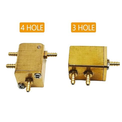 Dental Square Water Air Valve Water Connectors for Dental Chair Unit Spare Part Dentist Equipment Parts Tool (3 holes) in Kuwait