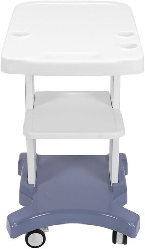 Generic Mobile Trolley Cart for Ultrasonic Imaging Scanner System Cart with 3 Holes 4 Wheels 2 Brake Wheels Mobile Workstation for Hospital Dental Clinics Beauty Salons in Saudi Arabia