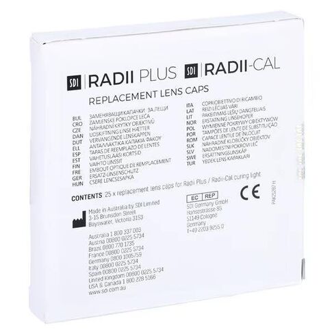 SDI 5600054 Radii Plus Dental Lens Cap Replacement 25/Pk in Saudi Arabia