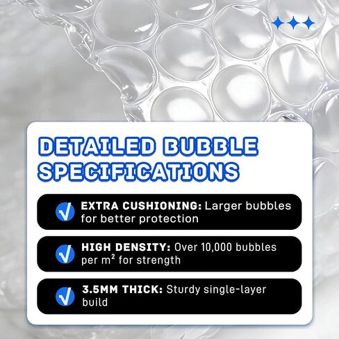 صندوق نقل التلفزيون مقاس 65 بوصة، حقيبة فقاعات مزدوجة الطبقة مطورة للتنقل - سمك جانب واحد 3.5 ملم، أكثر من 10000 فقاعات/متر مربع، غطاء قابل لإعادة الاستخدام يناسب معظم أجهزة التلفاز مقاس 43-65 بوصة (61 بوصة × 37 بوصة) in Kuwait