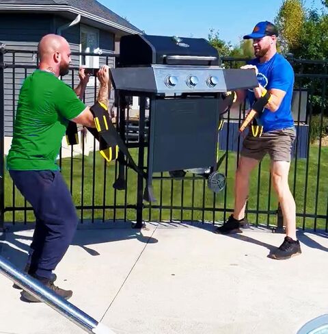 أحزمة متحركة من آرم دوللي - نظام رفع وتحريك لشخصين - رفع وحمل وتحريك الأثاث والأجهزة الثقيلة بسهولة وسرعة وأمان - من شولددوللي in Kuwait