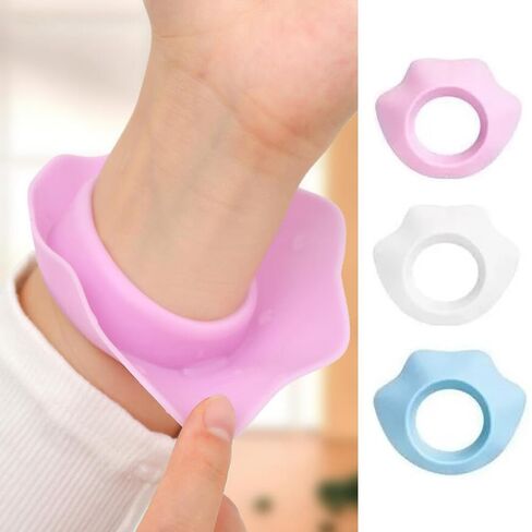 6 Pack Waterproof Face Wash Wristbands Silicone Arm Wrist Towels Arm Water Guards Spa Wash Band Wrist Bands for Washing Face Girls Kids Children Prevent Water from Spilling Down Your Arms in Kuwait