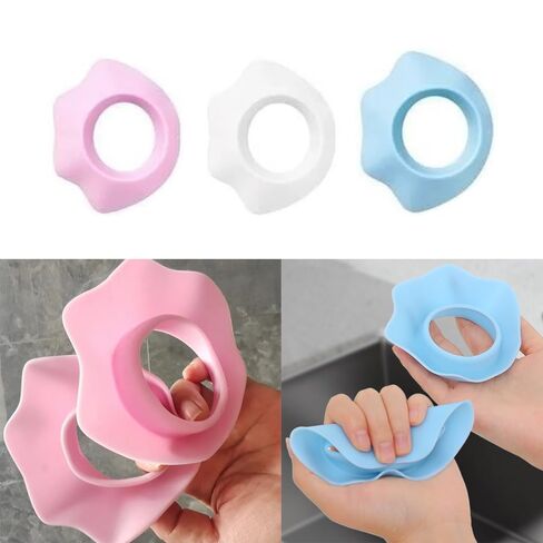 6 Pack Waterproof Face Wash Wristbands Silicone Arm Wrist Towels Arm Water Guards Spa Wash Band Wrist Bands for Washing Face Girls Kids Children Prevent Water from Spilling Down Your Arms in Kuwait