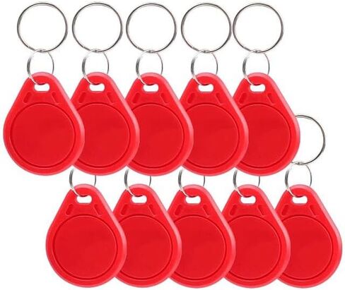 سلسلة مفاتيح ذكية UID قابلة للكتابة وقابلة لإعادة الكتابة، 13.56 ميجاهرتز متوافقة مع MIFARE Classic 1K، علامة RFID فارغة للتحكم في الوصول وعلامة مفاتيح قابلة لإعادة الكتابة (20) in Kuwait