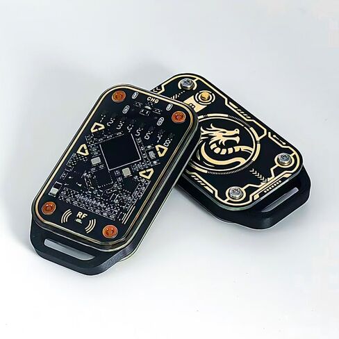 Chameleon Ultra 3. 0 Ultimate RFID Emulator– 125KHz 13.56MHz Dual-Frequency Card Copier, Bluetooth 5.0 USB-C RFID Reader Writer for Access Control Key Fobs in Saudi Arabia