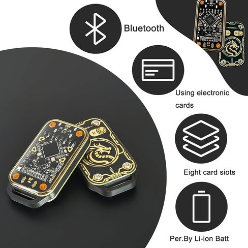 Chameleon Ultra 3. 0 Ultimate RFID Emulator– 125KHz 13.56MHz Dual-Frequency Card Copier, Bluetooth 5.0 USB-C RFID Reader Writer for Access Control Key Fobs in Saudi Arabia