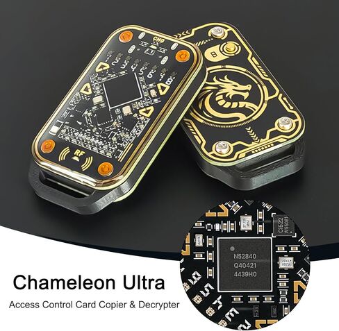 Chameleon Ultra 3. 0 Ultimate RFID Emulator– 125KHz 13.56MHz Dual-Frequency Card Copier, Bluetooth 5.0 USB-C RFID Reader Writer for Access Control Key Fobs in Saudi Arabia
