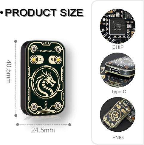 Chameleon Ultra 3. 0 Ultimate RFID Emulator– 125KHz 13.56MHz Dual-Frequency Card Copier, Bluetooth 5.0 USB-C RFID Reader Writer for Access Control Key Fobs in Saudi Arabia
