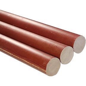 1pcs Dia 20mm-35mm Bakelite Bar, Phenolic Laminate Insulation Rods, 500mm High Temperature Resistant Electric Wood Rod(35x500mm) in Kuwait