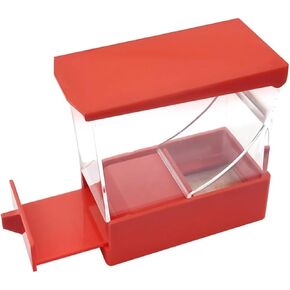 Cotton Roll Dispenser Hygienic Divider Red Color Dental Cotton Roll Dispenser Holder Storage Box Organizer Product Placing Case in Saudi Arabia