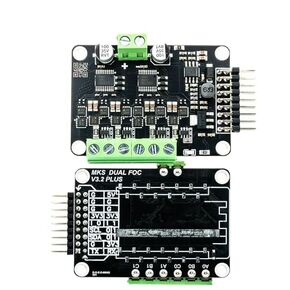 SimpleFOC Shield MKS Dual FOC V3.2 BLDC servo Stepper Motor Controller brushless Motor Driver Board ESP32 Develop Card in Kuwait