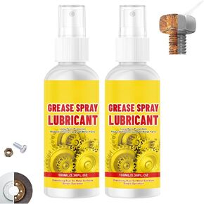 Anti-Rust Lubricant Spray & Rust Removerm, Multi-Purpose Lubricant Rust Remover Sprays, Rust Remover Spray for Metal, Fast-Acting Lubricant Rust Dissolver for Vehicles, Chains, Bolts(2pcs) in Kuwait