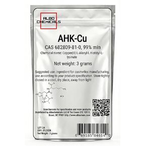 AHK-CU Copper Peptide Powder, 99% min, 3 Grams in Kuwait