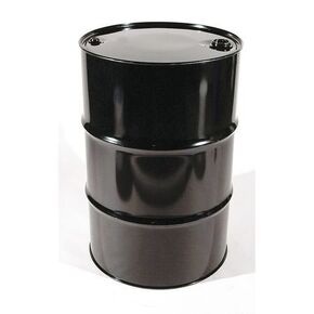 Transport Drum, Closed Head, 55 gal., Black in Kuwait