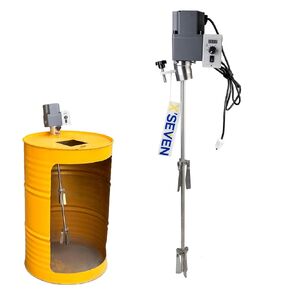 Electric 55 Gallon Bung Mount Drum Mixer, 400W 110V Drum Agitator for Closed-Head Steel Drums, 9.75 N·m High Torque Motor for Low to High Viscosity Liquids in Kuwait