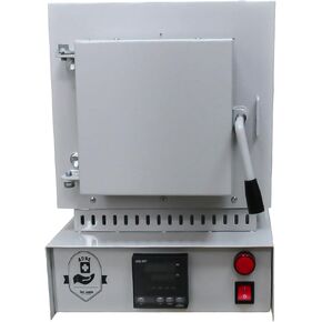 1500W Mini Wax Burnout Furnace for Dental Labs - High Temperature 1000℃ Muffle Oven, Efficient Wax Removal, Ideal for Jewelry & Dental Applications in Kuwait