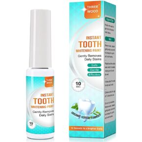 Tooth Whitening Paint - Instant White Teeth, Gentle & Safe Formula, Easy to Use & Portable, Long-Lasting Results for a Confident Smile in Kuwait