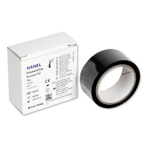 Coltene Whaledent 480021 Hanel Occlusion Foil أسود من جانب واحد 22 مم × 25 م in Kuwait