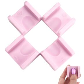 مغناطيس حدوة الحصان للأظافر المخملية لعين القطة، مغناطيس على شكل حرف U للأظافر، أداة طلاء أظافر مغناطيسية لتأثير عين القطة المخملية، قوة سحب قوية N48، هدية للنساء، وردي، عبوتان in Kuwait