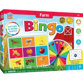 MasterPieces Kids Games - Farm Bingo Game in Kuwait