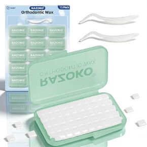 RAZOKO شمع تقويم الأسنان للأقواس المحاذاة شمع الأسنان الغذاء الصف شرائط شمع تقويم الأسنان نقاط الشمع المسبقة القطع in Kuwait