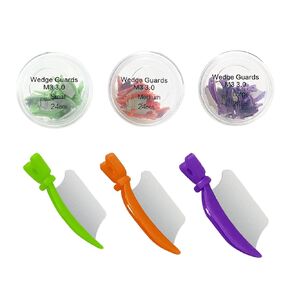 Dental Wedge Knife, Dental Interproximal Plastic Wedge, Dental Wedge Guard with Metal, Dental Plastic Wedges Orthodontic Matrix Wedges for Teeth Interproximal Area. (72PCS) in Kuwait