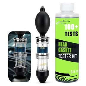 Dual-Chamber Head Gasket Tester Kit,Accurately and Quickly Detects Leaks in Head Gasket,Combustion Leak Tester—Compatible with Most Gasoline/Diesel Vehicles Models,Saves Time and Repair Costs in Kuwait