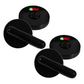 2pcs Commercial Nylon Bathroom Door Indicator Locks with Vacant/Occupied Privacy Bolt for Public Restroom Stalls, Thickened Upgrade Toilet Door Locks for Hotels and Offices in Saudi Arabia