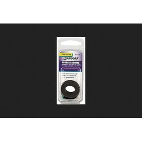 Jandorf Specialty Hardware 61508 Grommet, 5/8 in Id X 1-1/8 in Od X 3/8 in T, Rubber, Black in Saudi Arabia