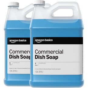 Amazon Basics Commercial Liquid Dish Soap, 1 Gallon, Pack of 2 in Kuwait