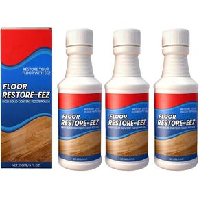 Floor Restore Cleaner, High Solid Content Floor Polish for Shine Renewal & Protective Layer, Helps Conceal Small Scratches, Quick-Drying Protective Finish (1 PACK) in Kuwait