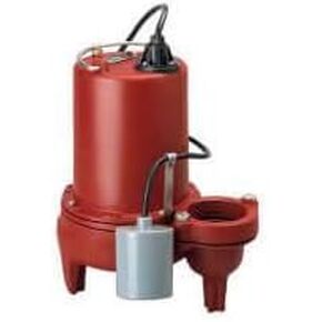 مضخة Liberty Pumps 1 HP مضخة غاطسة أوتوماتيكية مع مفتاح تعويم واسع الزاوية - 208/230 فولت - سلك 10 قدم - تفريغ 3 بوصات in Kuwait