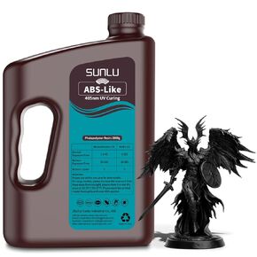 SUNLU Upgraded 3000G ABS Like Resin for 3D Printer, 405nm UV-Curing Resin LCD/DLP/SLA 3D Printers, 3D Printer Resin Fit Most Brand, Grey 3kg in Kuwait