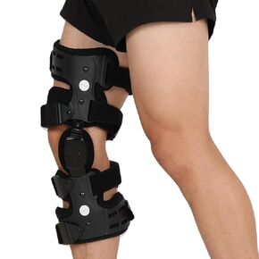Orthomen Lateral Unloader Knee Brace for Osteoarthritis & Bone on Bone Pain, Adjustable Offloader Knee Support with Built-in Hex Key, Medical Grade for Men & Women (Left, Outside) in Saudi Arabia
