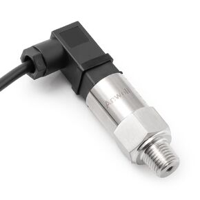 PT12 0-6Bar 4-20mA Air Compressor Water Pressure Transmitter 8-36VDC Hersman Oil Pressure Transmitter Sensor NPT1/4 Fuel Pressure Transmitter for Diesel Fuel Gas Water Oil in Kuwait