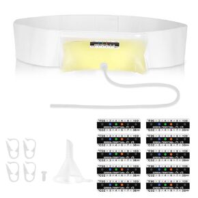 حزام بول مطور مع حقيبة عينات مخفية بوزن 2-4 أونصة، يتضمن 10 شرائط لدرجة الحرارة وقمع واحد، ونظام تخزين قابل لإعادة الاستخدام للمستشفيات والطوارئ والسفر in Kuwait