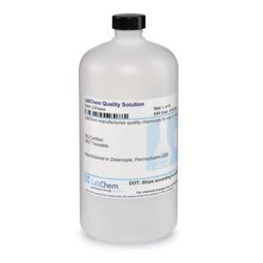 LabChem LC178002 Nitric Acid Solution, 0.1N (0.1M), 1 L Volume, Low Nitric Acid Concentration (Less Than 1% Nitric Acid) in Kuwait
