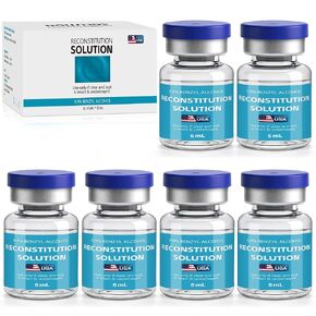 6 عبوات 5 مل |محلول في قوارير زجاجية فاخرة، نظيف للغاية | استخدام البحوث فقط in Kuwait
