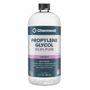 Propylene Glycol (32 fl oz) - Food Grade, 99.9% Pure | Humectant, Solvent & Carrier for Cosmetics, DIY Skincare, Food, and Lab Use in Kuwait