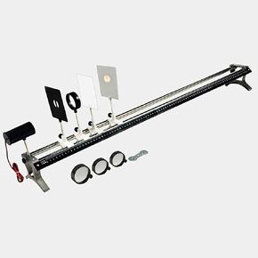 نموذج العلوم التعليمية معدات تجربة الفيزياء مقاعد البدلاء مع شاشة الضوء عدسة مقعرة عدسة محدبة in Kuwait