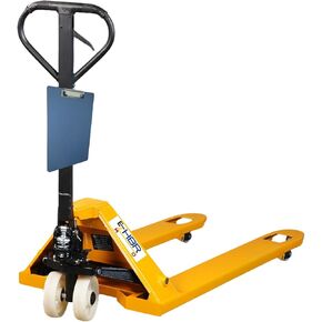 Leak-Proof Pallet Jack, 5500 lbs Load Capacity, Manual Pallet Truck with 48L x 27W Inch Forks for Pallet Moving, Nylon Wheels Suitable for Warehouse, Supermarket, Factory in Saudi Arabia