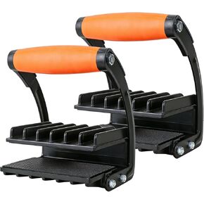 حامل لوحة يد واحدة، 2 حزمة أداة رفع المشبك 200 رطل مع نطاق قبضة 0-1 بوصة، مقابض غير قابلة للانزلاق للجدران الجافة، الخشب الرقائقي، MDF، سلع ألواح OSB in Kuwait