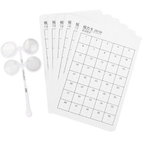 Plastic Optometry Instrument Adjustable Full Set Ophthalmic Lens Practical Optical Flipper Eye Exercise(150) in Kuwait