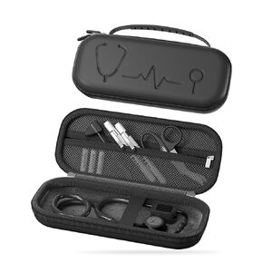 ProCase Stethoscope Case for 3M Littmann Classic III & Cardiology IV, Hard Protective Carrying Bag Fits MDF, ADC, Omron Stethoscopes, Medical Storage Organizer for Nurses & Nursing Students -Chocolate in Kuwait