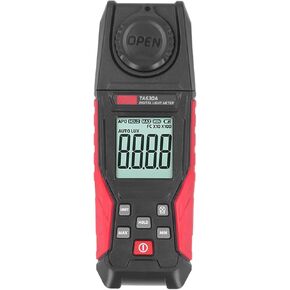 مقياس الإضاءة الرقمي بدقة 0.1LX، نطاق 200000 LX، تصميم مضغوط - مستشعر، وظيفة إنذار، مثالي لقياس الإضاءة الداخلية والخارجية in Kuwait