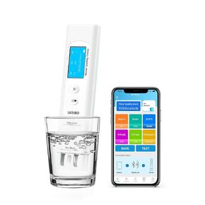 9-in-1 Smart Water Tester with APP Monitoring, Digital Water Test Kit for Turbidity, TDS, EC, Temp, Salt, GH, TOC, COD & UV275, Professional Water Tester for Drinking Water, Well, Tap & Outdoor. in Kuwait
