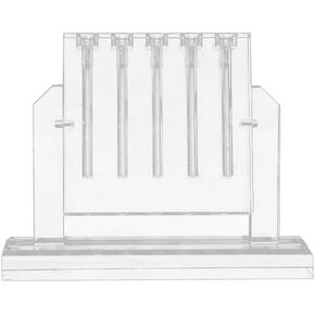 VIGAN Acrylic Automobile Oil Quality Comparator Can Flip Comparer Transmission Oil Viscosity Tester Demo Stand Test Tool Glass (6 Hole) in Kuwait