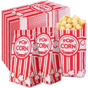 VOISEN Paper Popcorn Bags,600 Pack 1oz Popcorn Bags Individual Servings, Popcorn Bag Bulk for Popcorn Machine,Movie Nights Pop Corn Bags in Kuwait